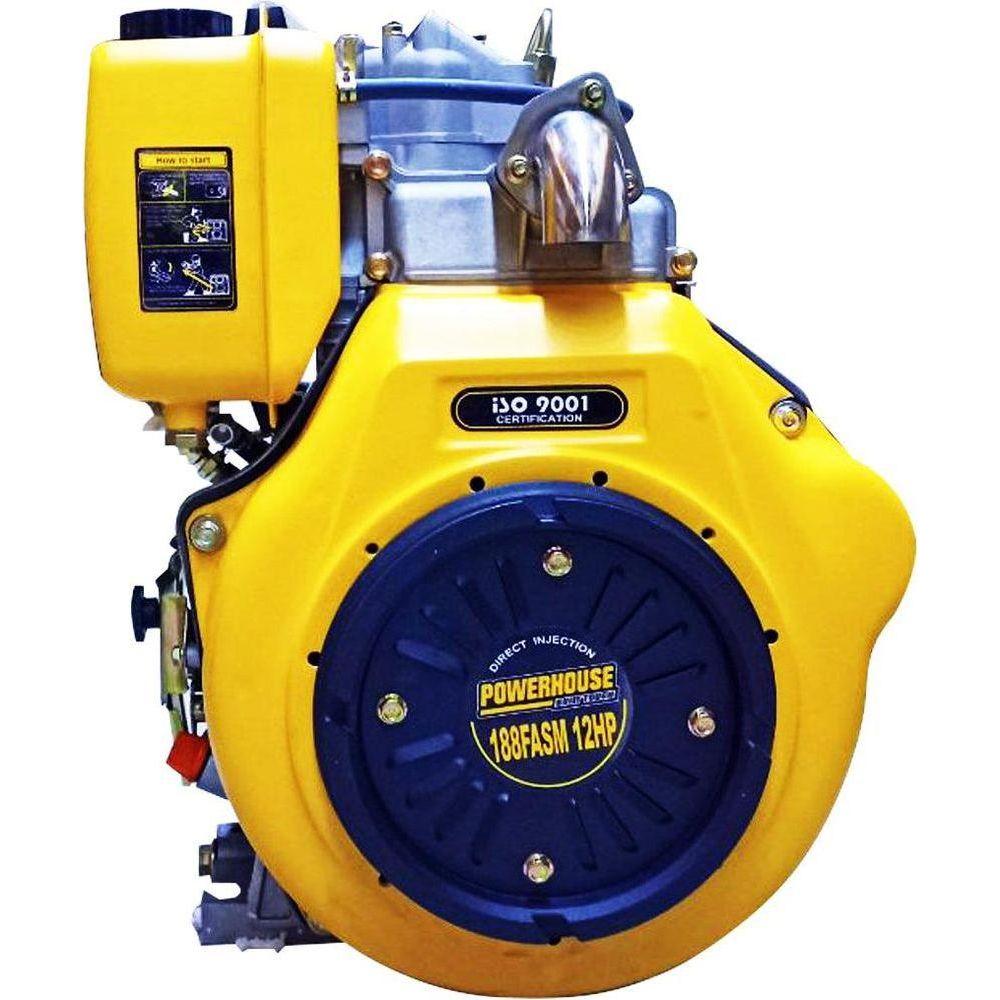 Powerhouse PWH-188FASM Diesel Engine (Marine Low Speed) with S/S Pipe 14HP - KHM Megatools Corp. Powerhouse PWH-188FASM Diesel Engine (Marine Low Speed) with S/S Pipe 14HP - KHM Megatools Corp.